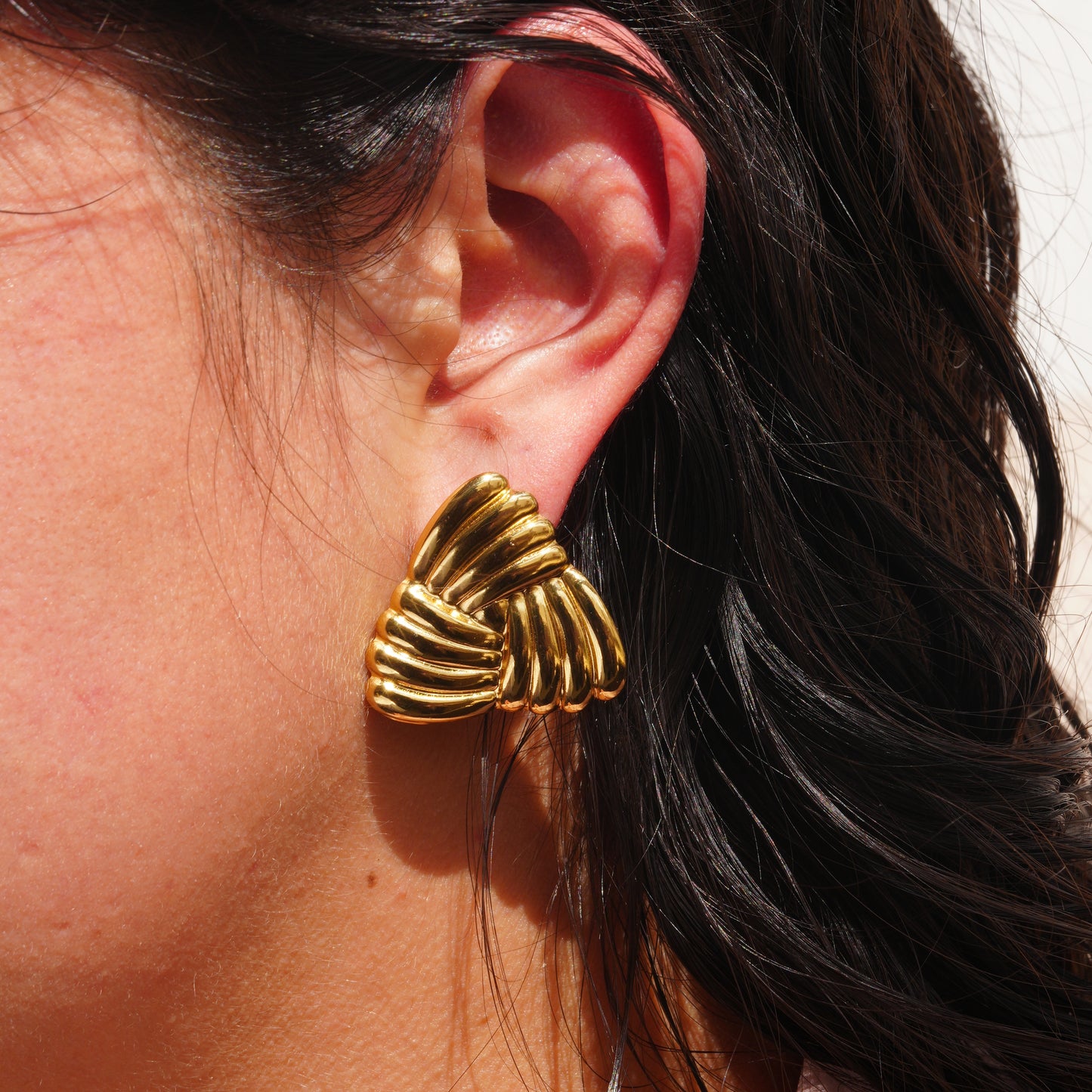 Bold Triad Earrings