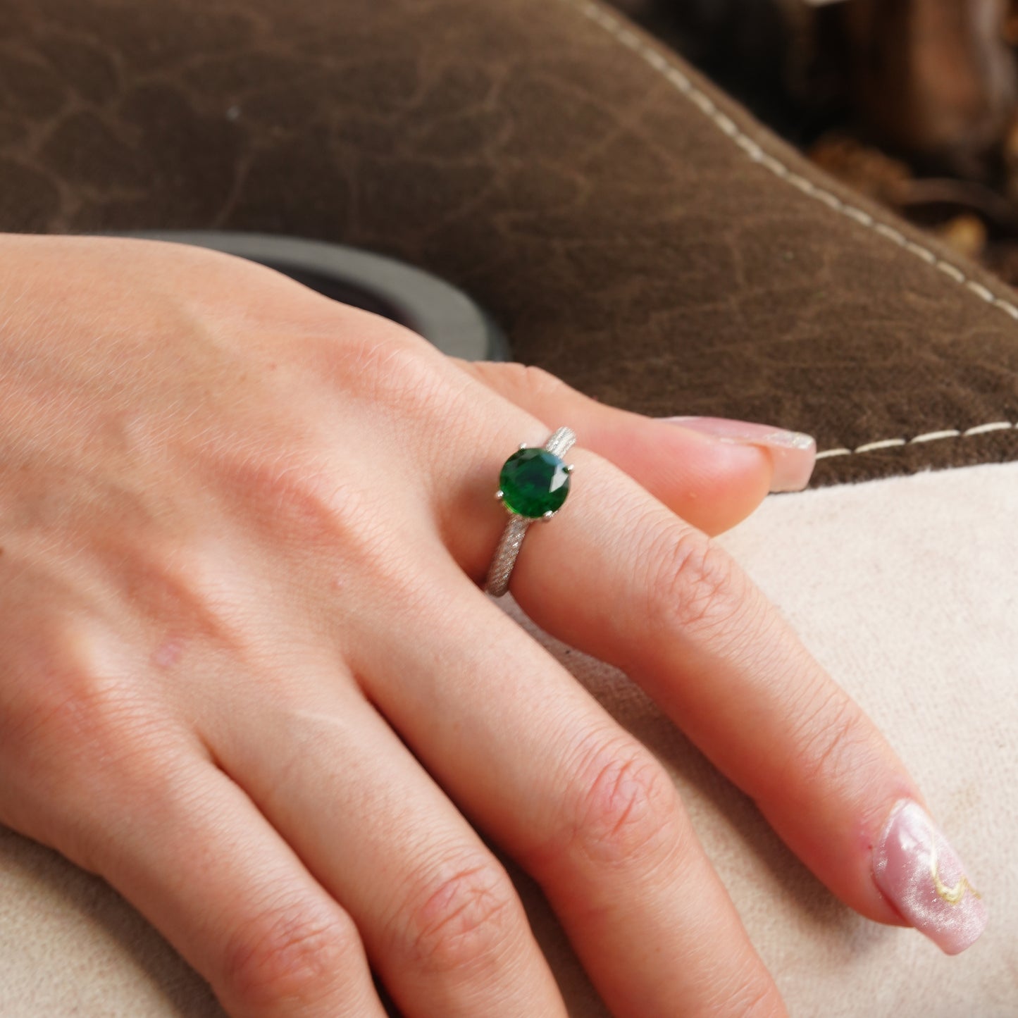 Emerald Light Ring