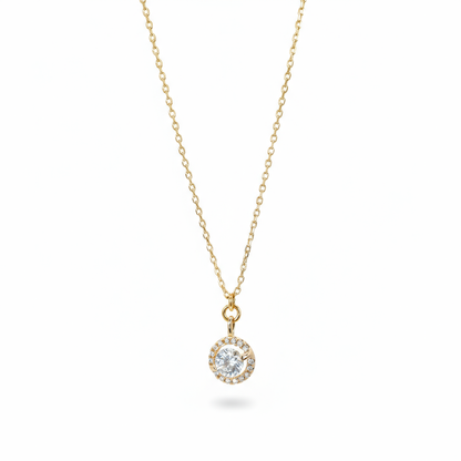 Classic Halo Spark Necklace