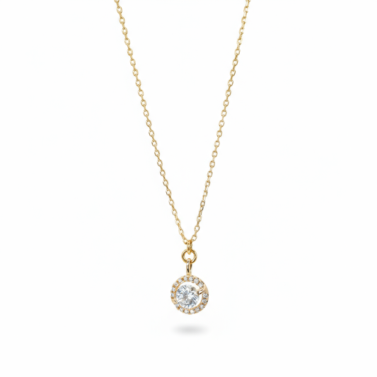 Classic Halo Spark Necklace
