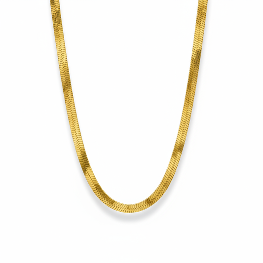 Golden Herringbone Chain