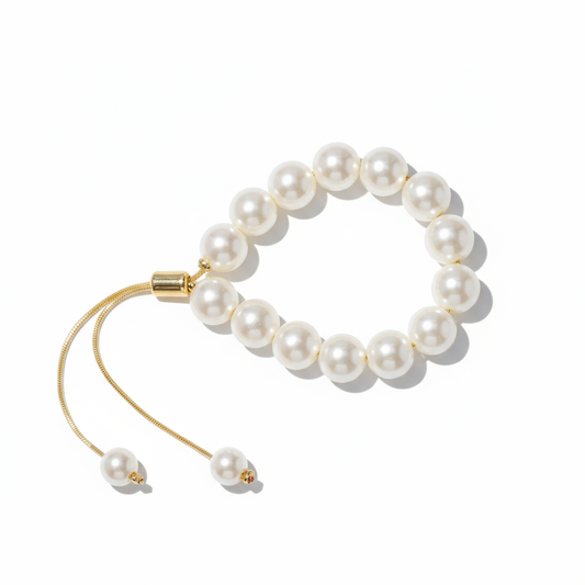 Classic Pearl Adjustable Bracelet