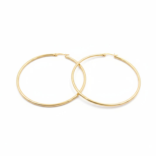 Essential Gold Hoops